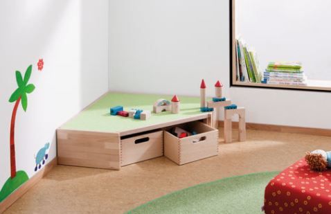 HABA Pro Corner Platform "A" with Carpet 1846255