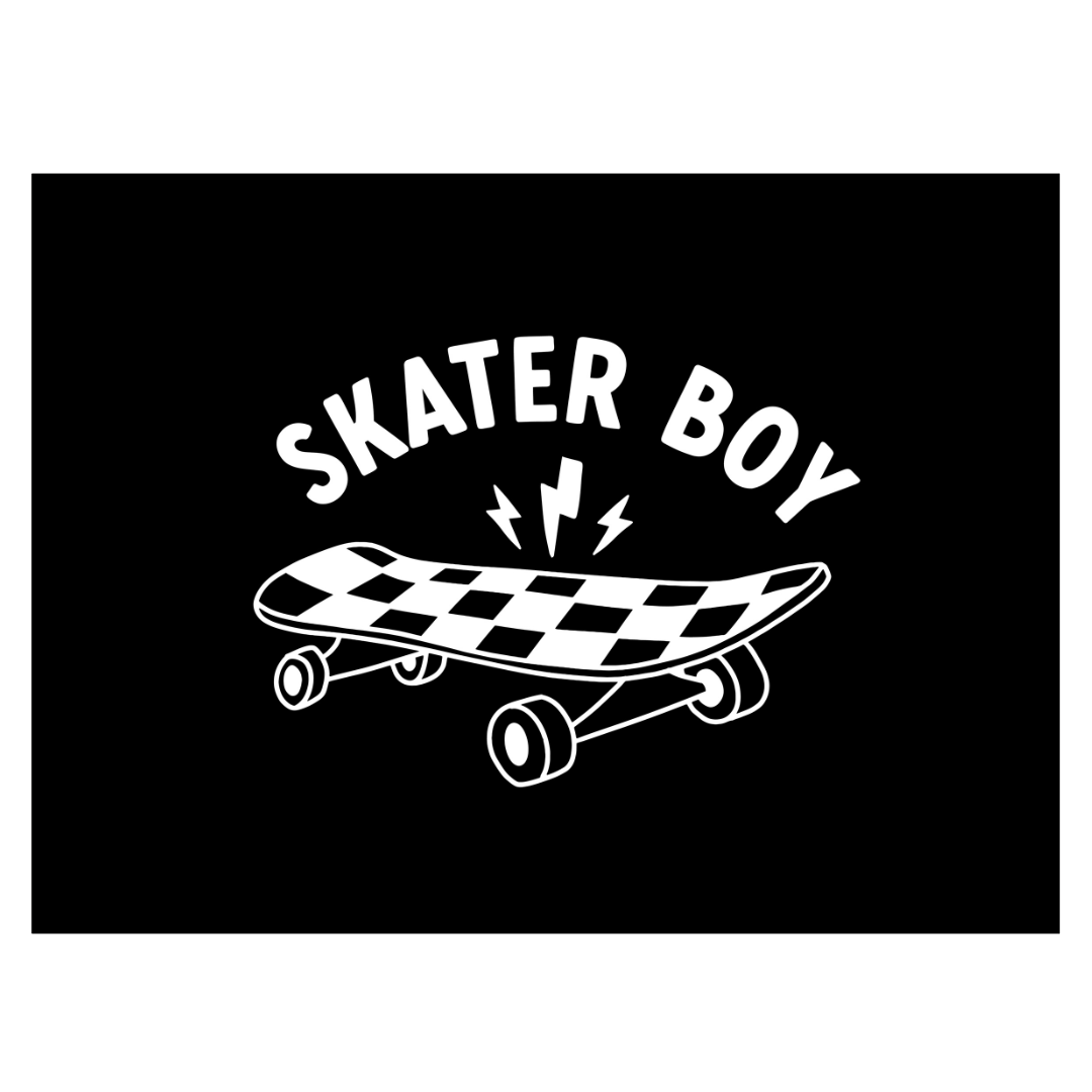 Bannière de skateur