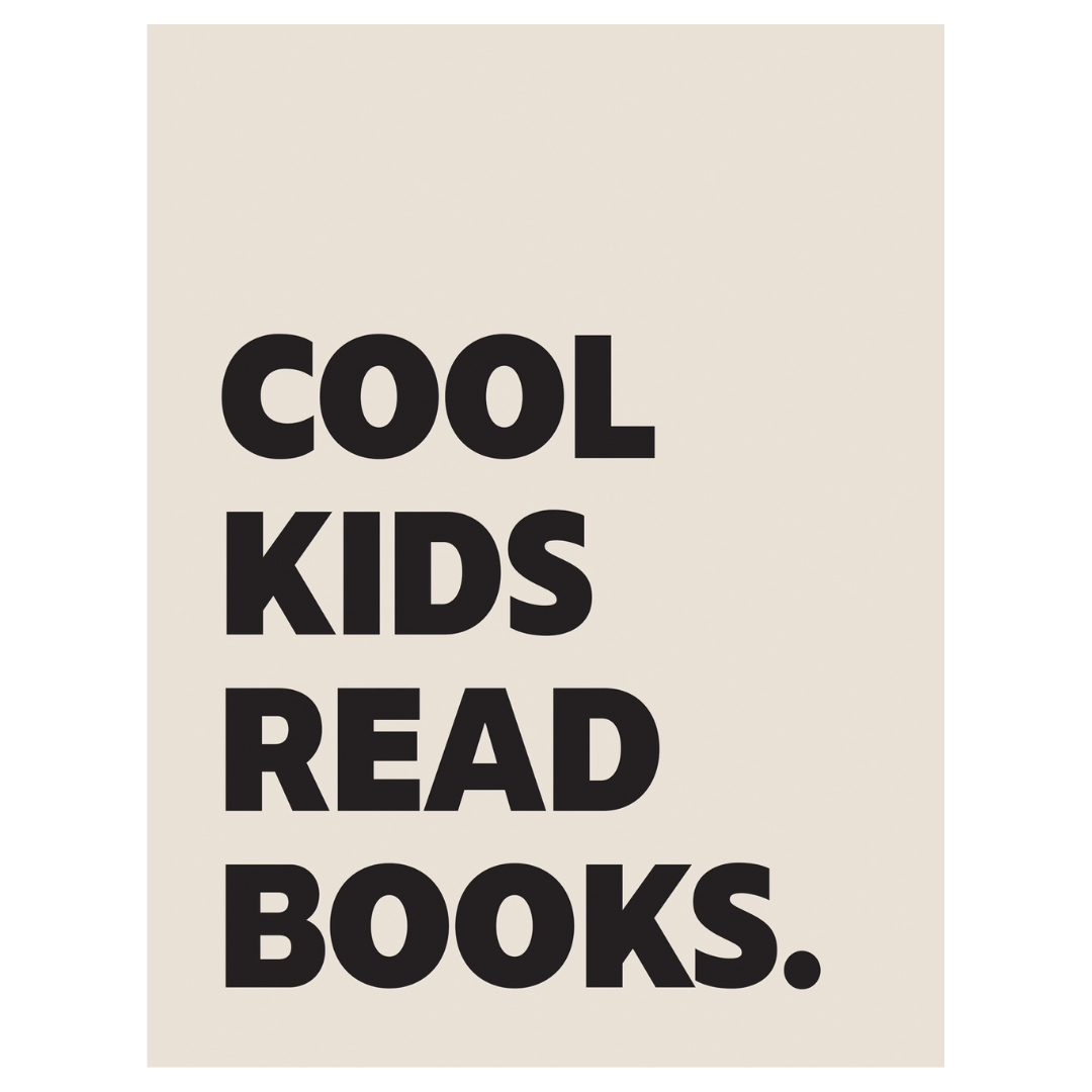 Cool Kids Read Books Banner