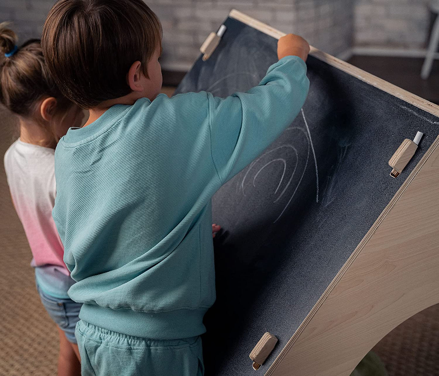 Evergreen- Children's Playhouse with Chalkboard Roof by Avenlur