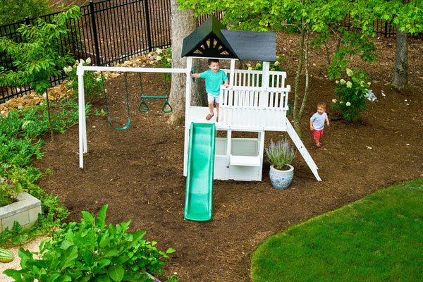 Craftsman - Modern Backyard Outdoor Swing Set by Avenlur – Wood Wood Toys