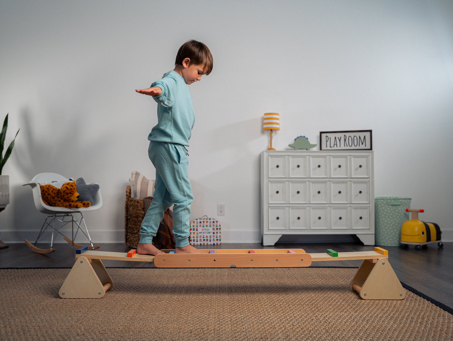Willow - Rainbow Seesaw and Balance Beam by Avenlur