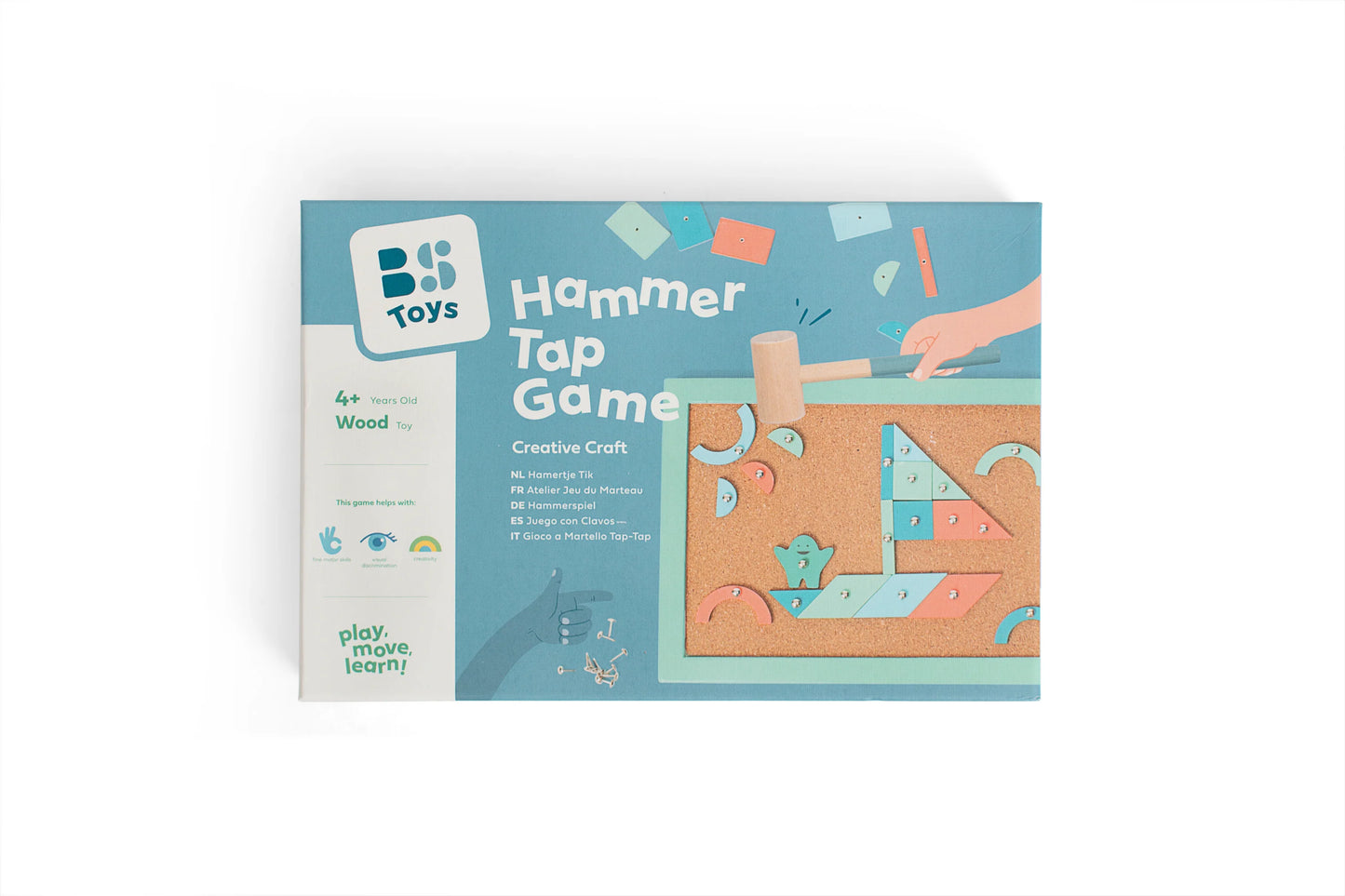 (DAMAGED BOX) Hammer Tap Game by BS Toys
