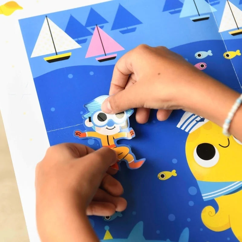(DAMAGED BOX) My Creative Poster Sea - by POPPIK