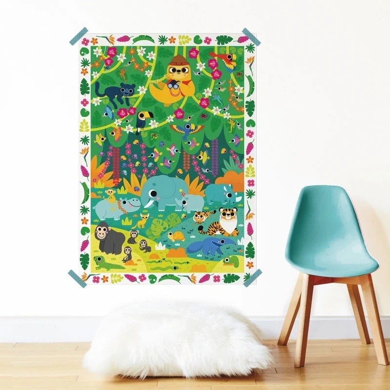 (DAMAGED BOX) My Creative Poster Jungle - by POPPIK