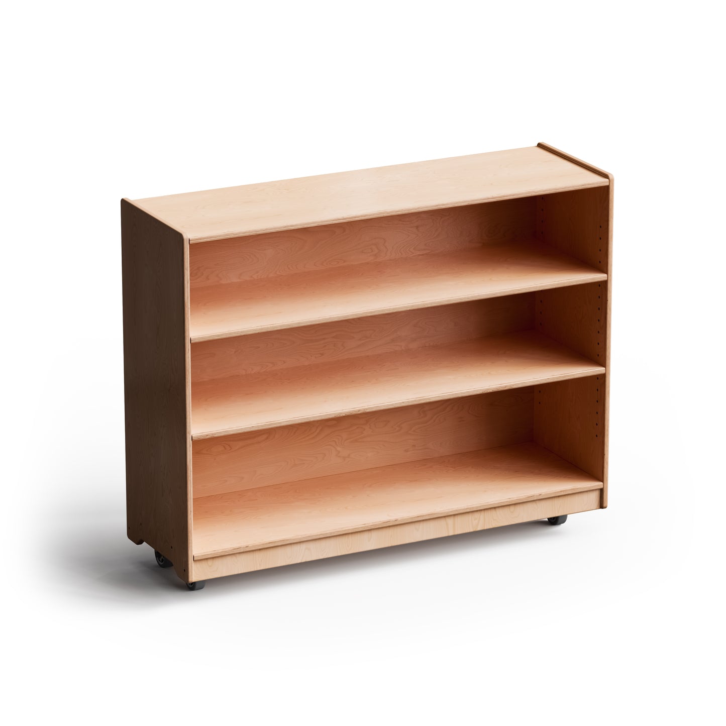 MontShelf Birch Backed Two Adjustable Shelves - by Fern Kids (Made in Canada)