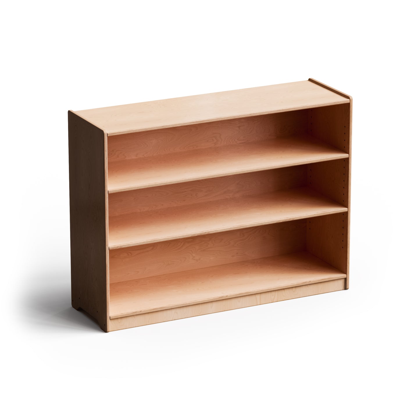 MontShelf Birch Backed Two Adjustable Shelves - by Fern Kids (Made in Canada)