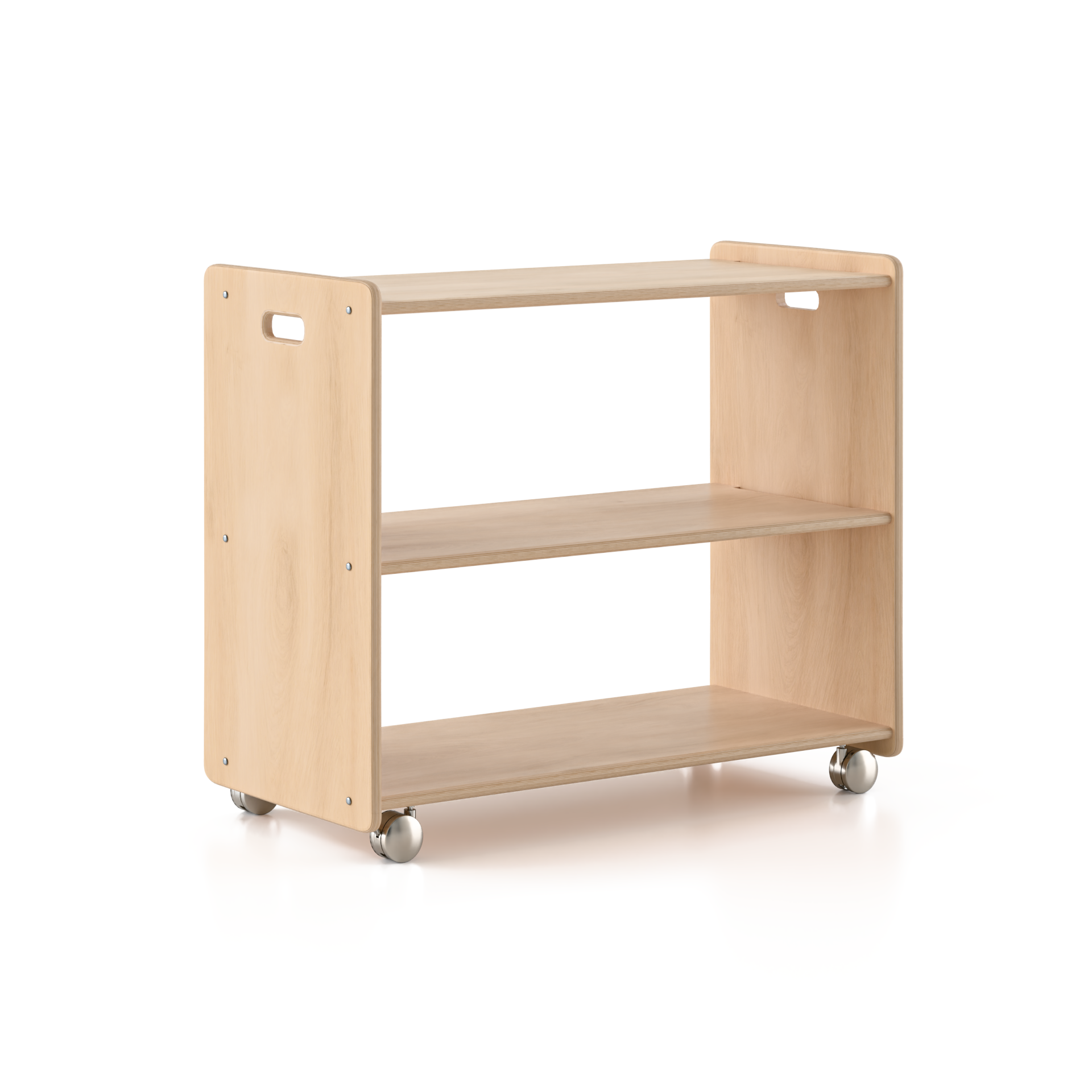 Mini Educator Open Box Educator Cart Open Mobile Horizontal One Shelf - by Fern Kids (Made in ...