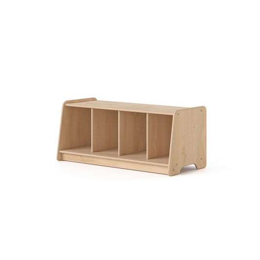 Four Section Seat Locker  - by Fern Kids (Made in Canada