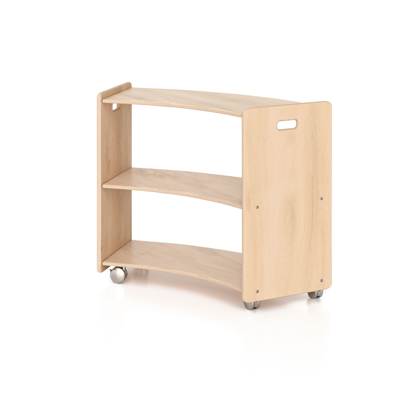 Educator Cart Open Mobile Sweep One Shelf - by Fern Kids (Made in Canada)