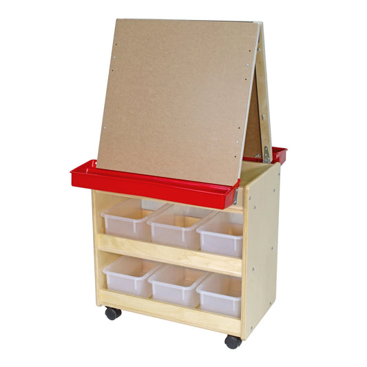 2 Station Easels with Storage - Made in Canada