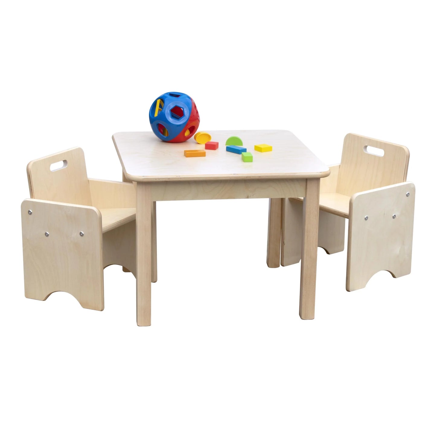 Toddler Table & 2 Chairs (D250) - Made in Canada