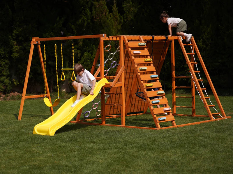 Sycamore - Outdoor Sensory Swing Set & Jungle Gym - by Avenlur