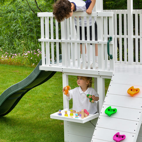Craftsman - Modern Backyard Outdoor Swing Set by Avenlur – Wood Wood Toys