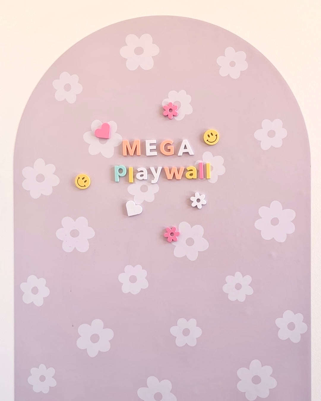 MEGA Magic Playwall - Arch Magnetic Wall Decal for Kids
