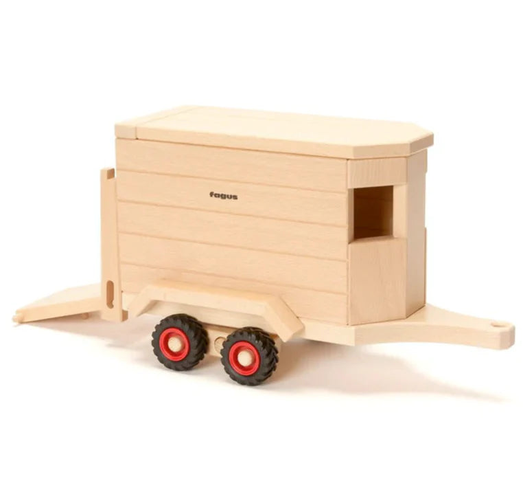 Fagus Horse Cart Trailer Accessory - Wooden Play Vehicles from Germany