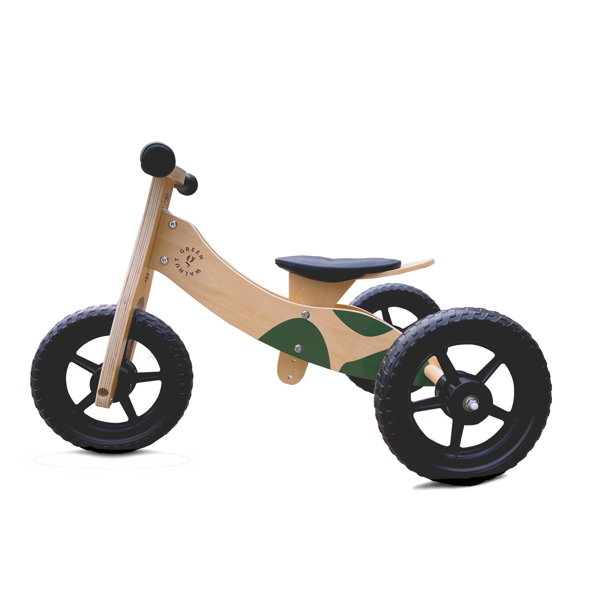 Wooden balance bike 2025 for 1 year old