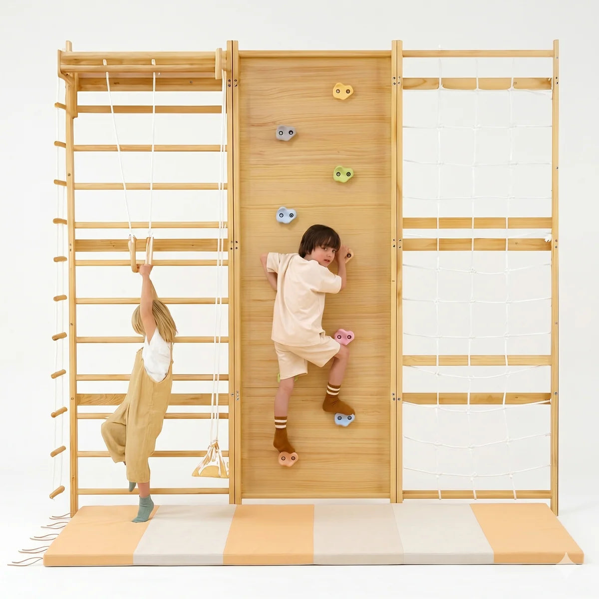 Walnut Modular Playset Fall Mat by Avenlur