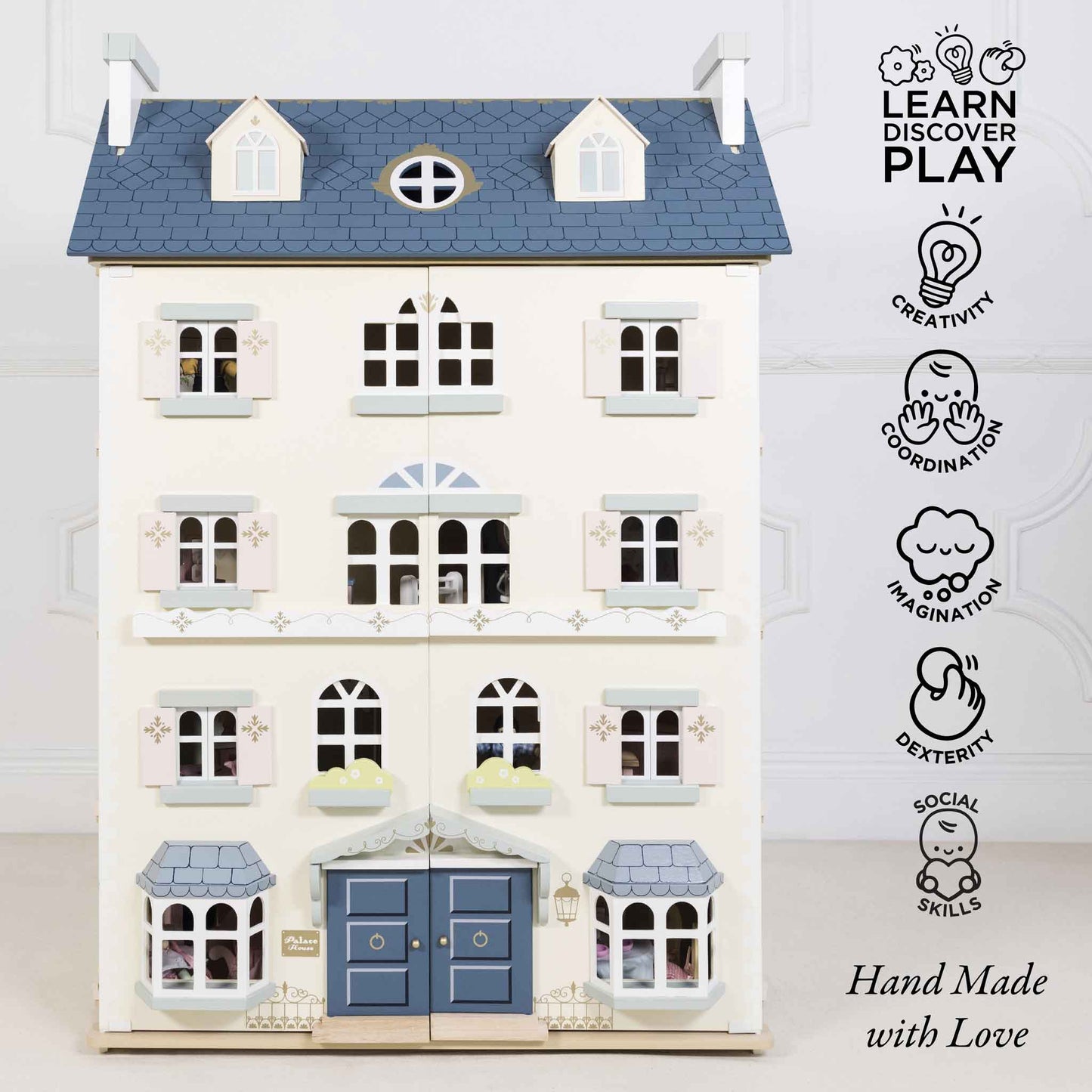 Palace Wooden Dolls House- by Le Toy Van