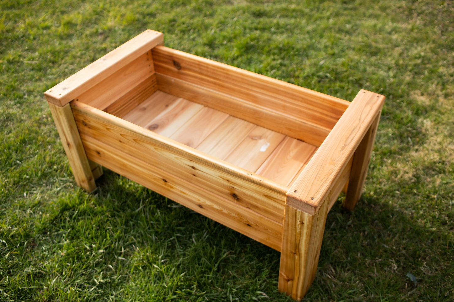 Raised Cedar Garden Bed