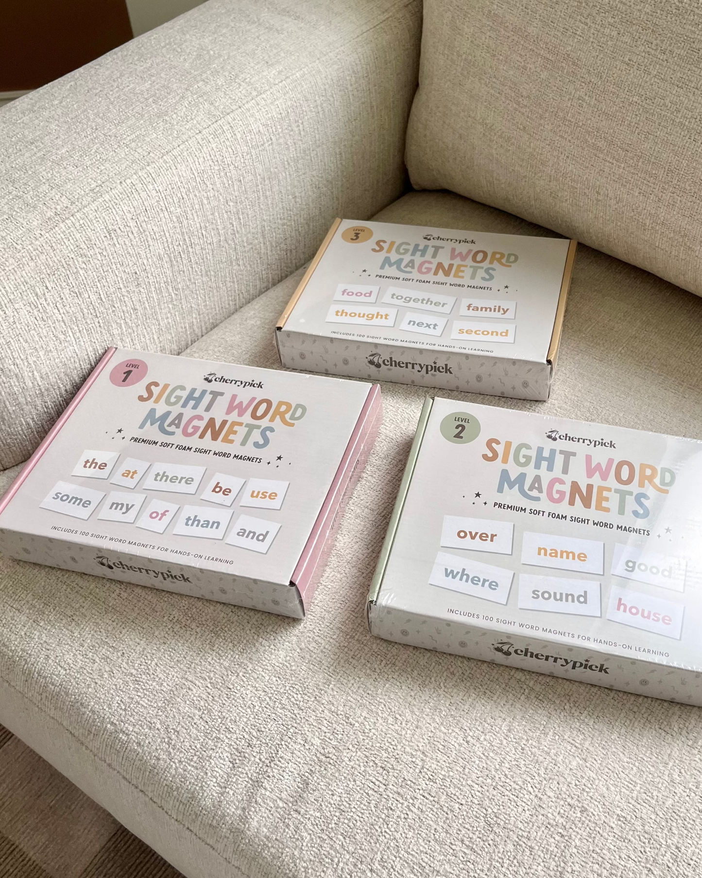 Sight Word Magnets for Early Reading & Literacy