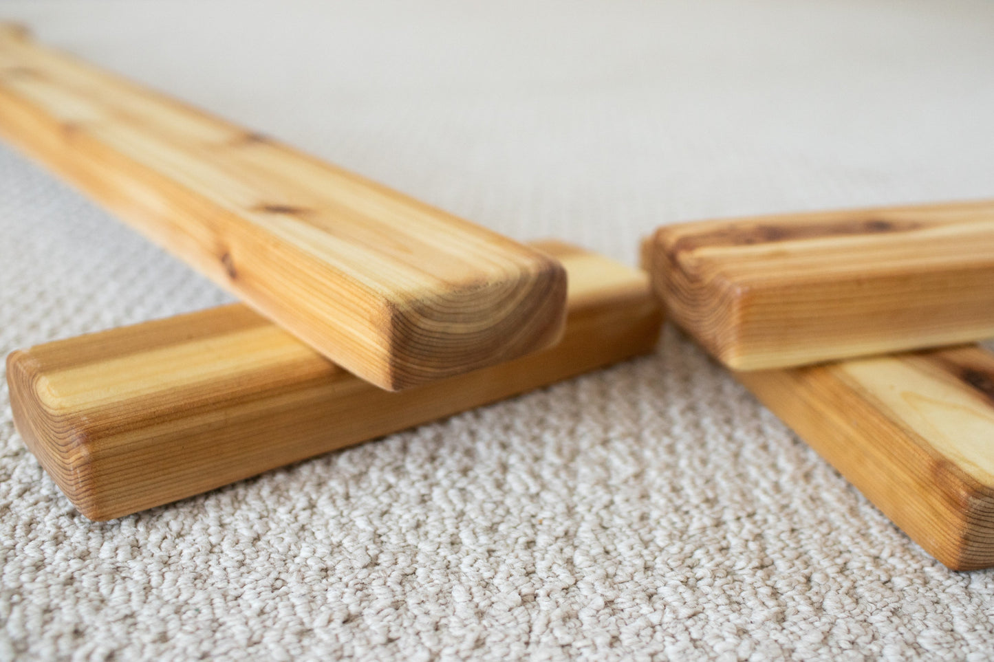 Outdoor Balance Beams and Stepping Stones