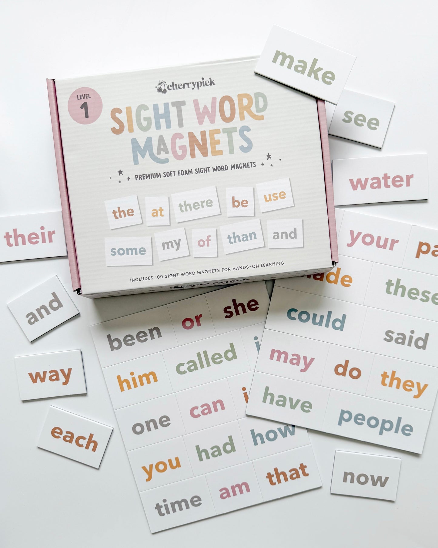 Sight Word Magnets for Early Reading & Literacy