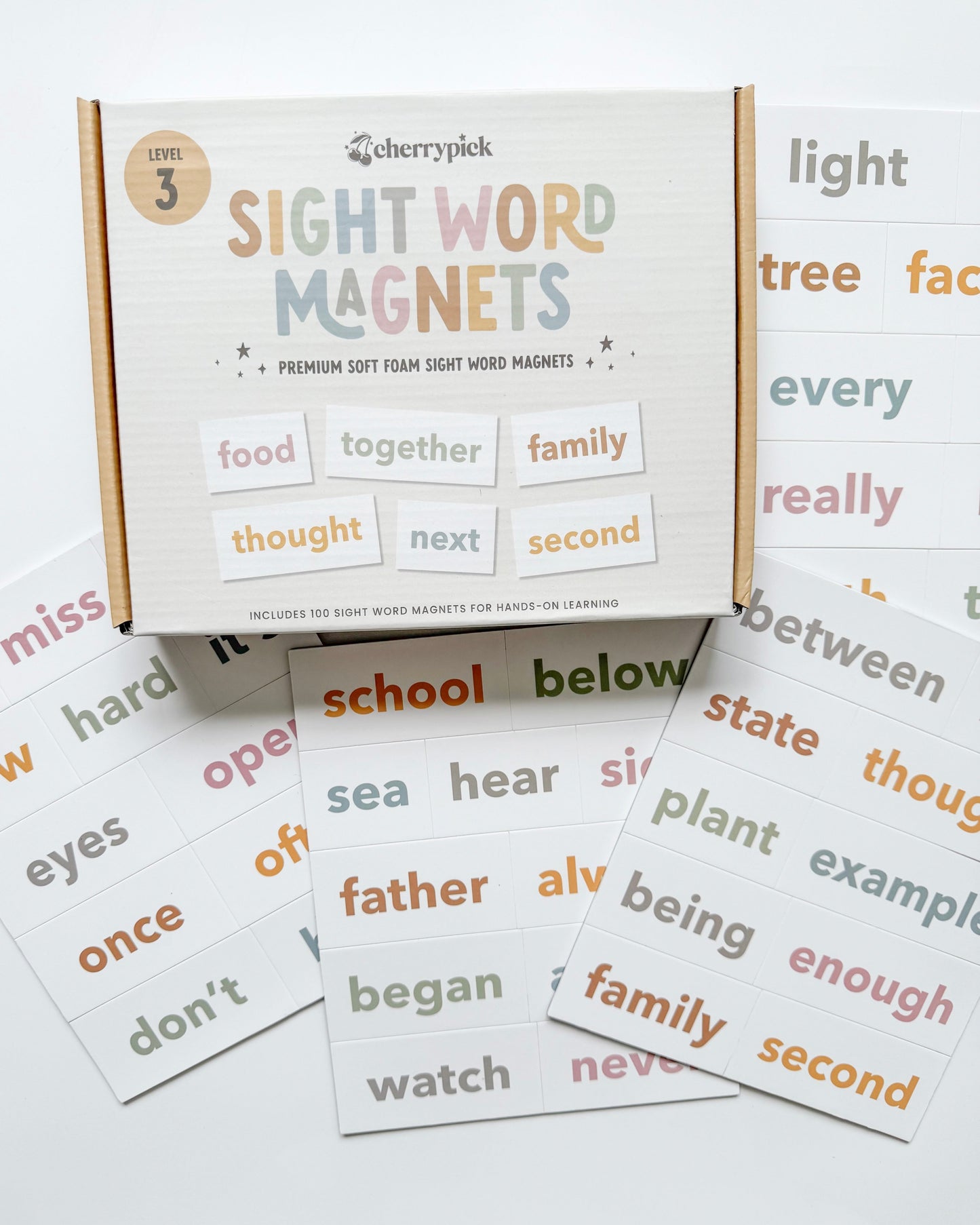 Sight Word Magnets for Early Reading & Literacy