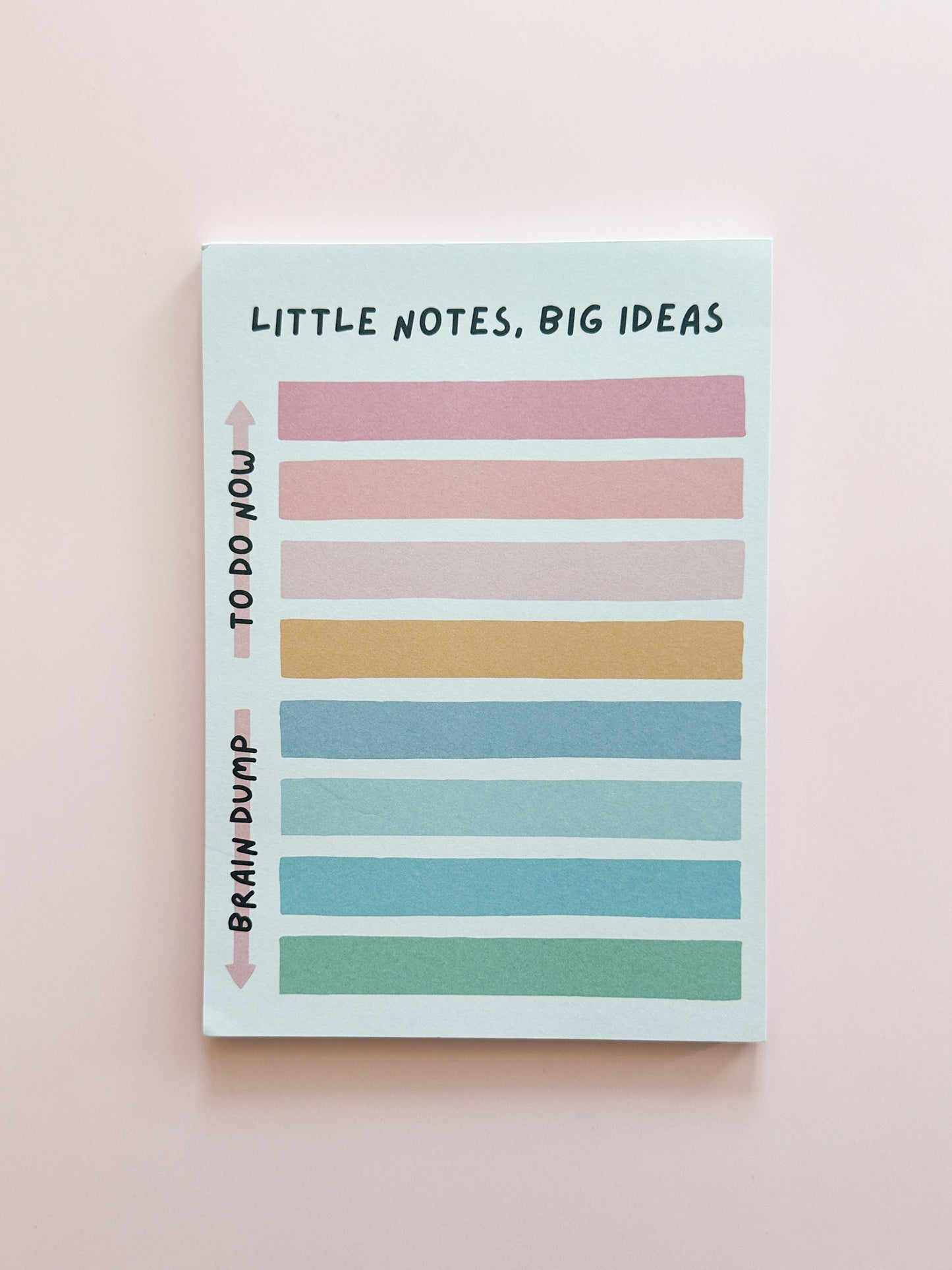 Little Notes Big Ideas Notepad