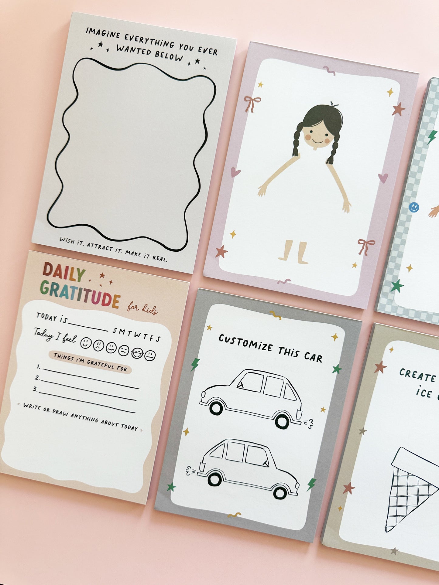 Daily Gratitude For Kids Notepad