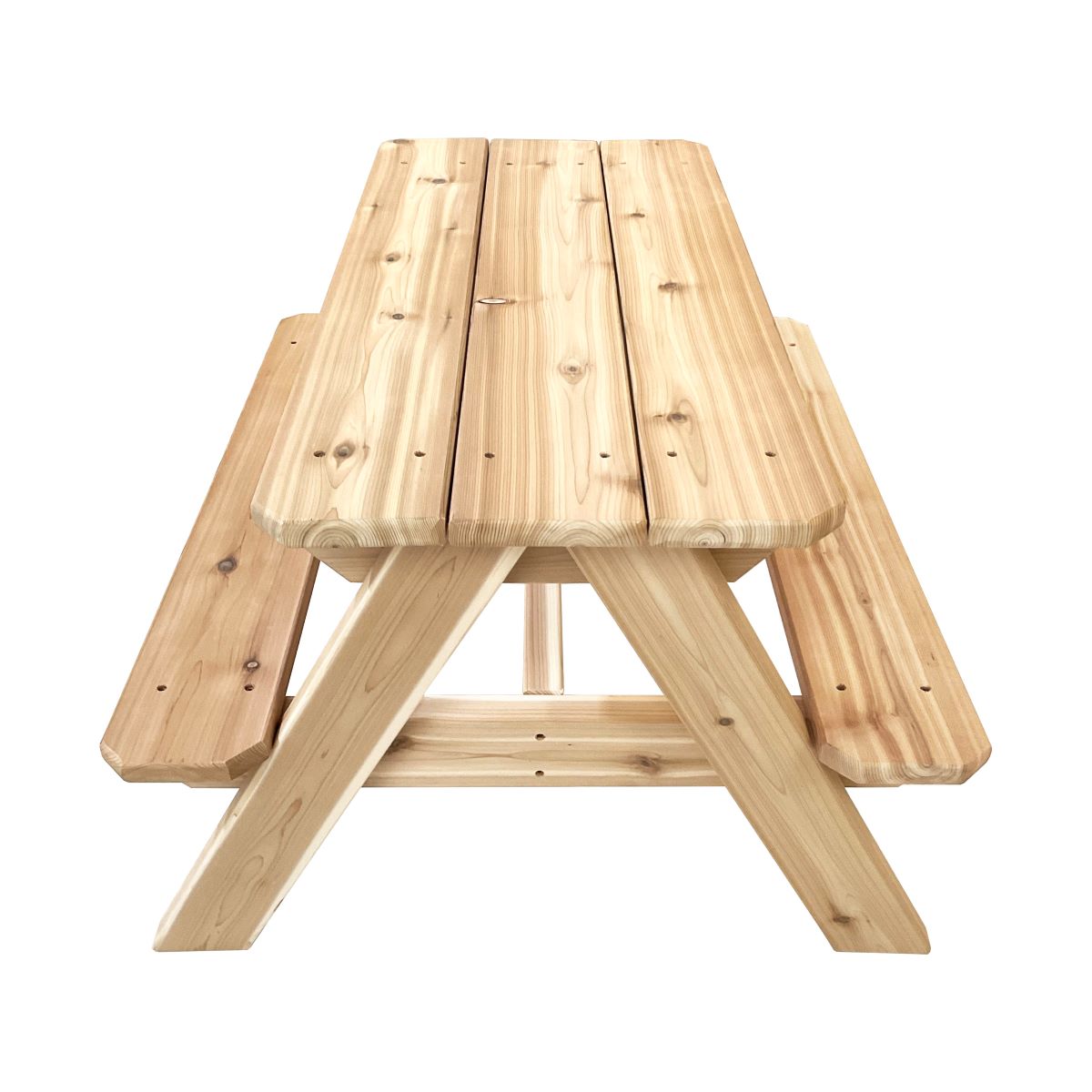 Cedar Rectangular Picnic Table - Just Playing (Made in Canada)