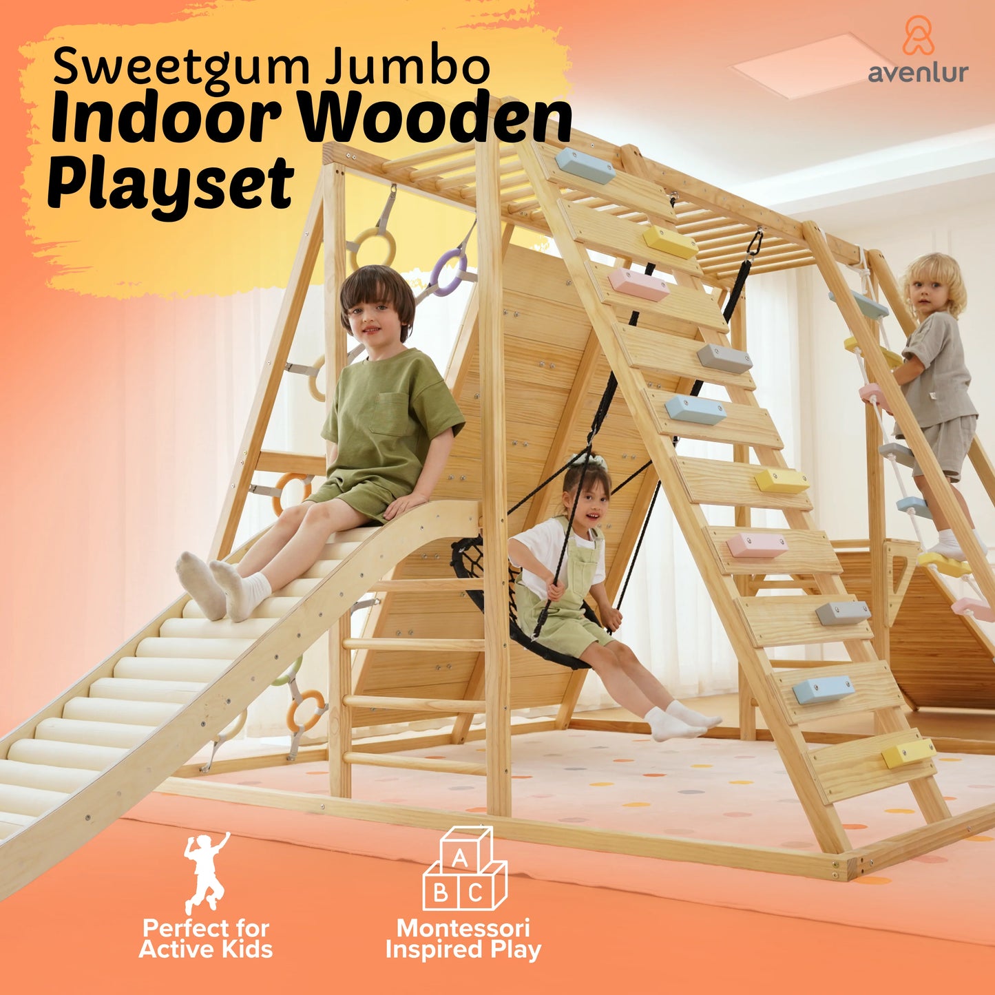 Sweetgum Indoor Sensory Playset by Avenlur