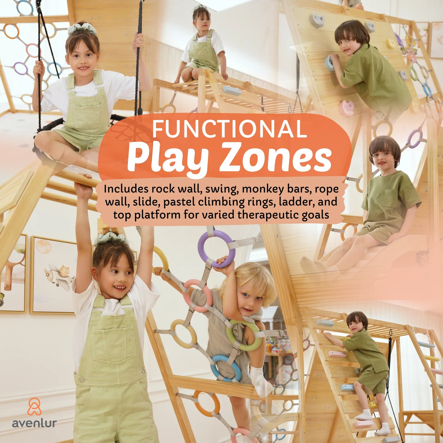 Sweetgum Indoor Sensory Playset by Avenlur