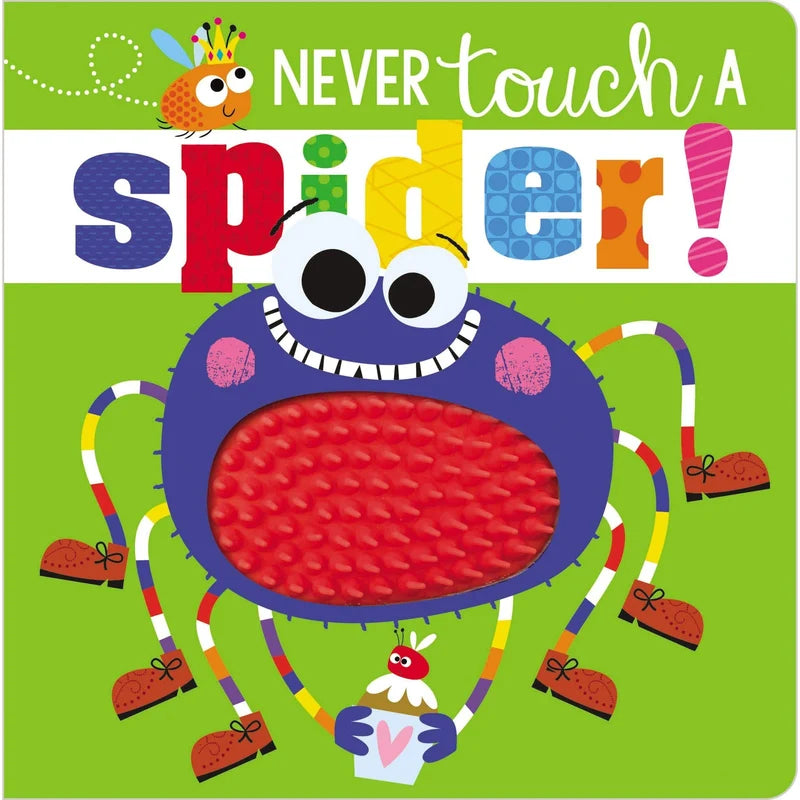(COSMETIC DEFECT) Never Touch a Spider Board Book - Make Believe Ideas