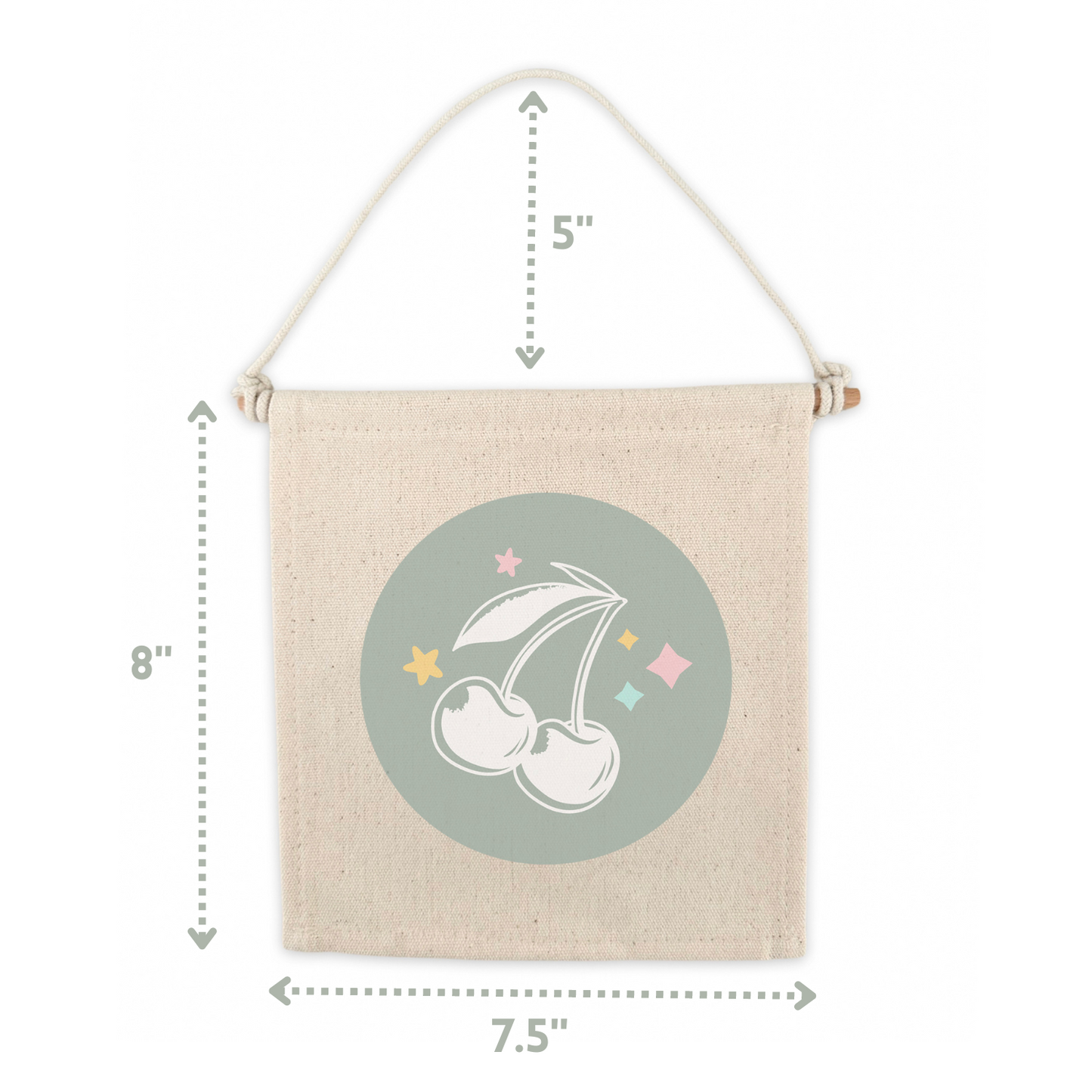 Little Babe Cave Canvas Hang Sign