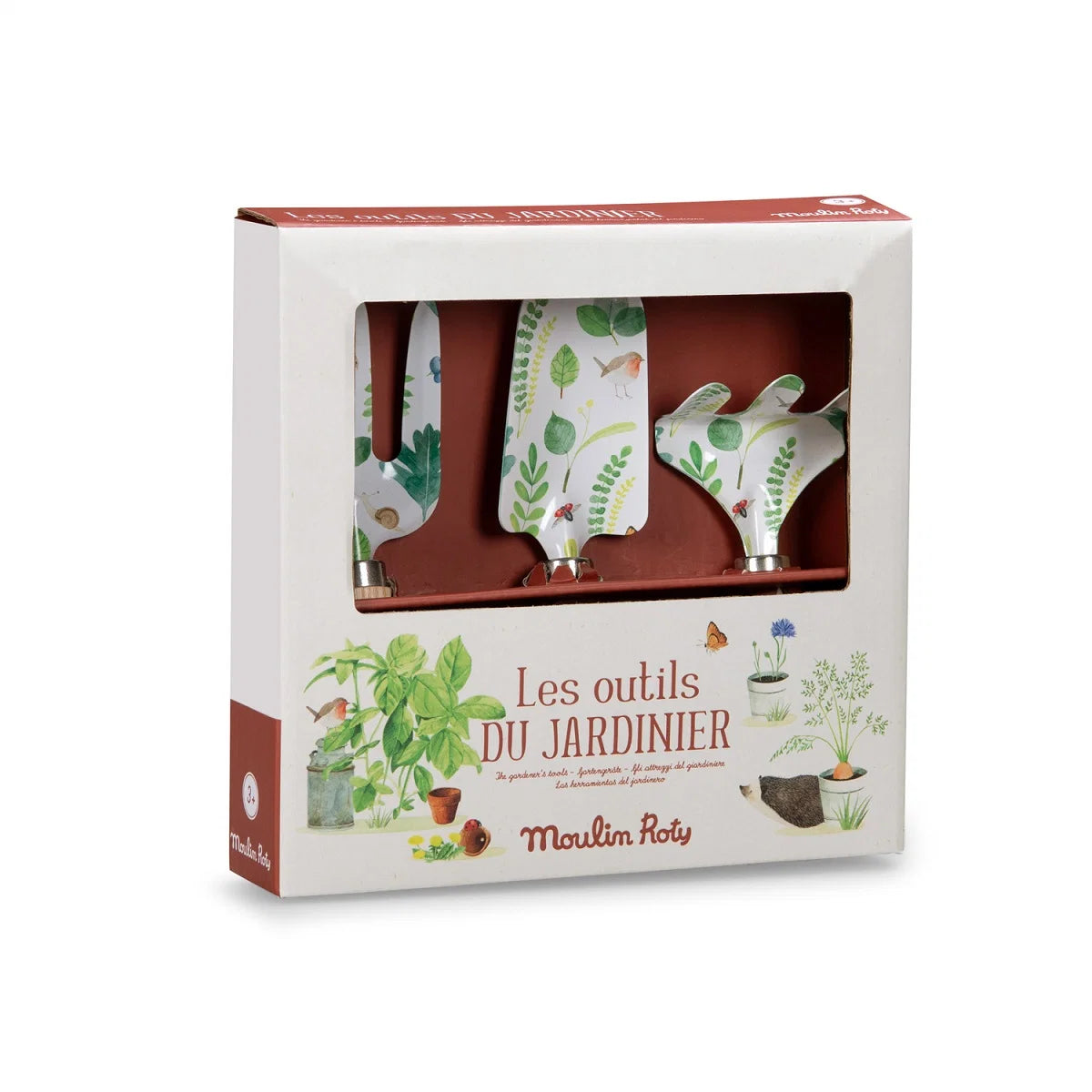 (OPEN BOX) "Le Jardin" Set of Gardening Tools - Moulin Roty