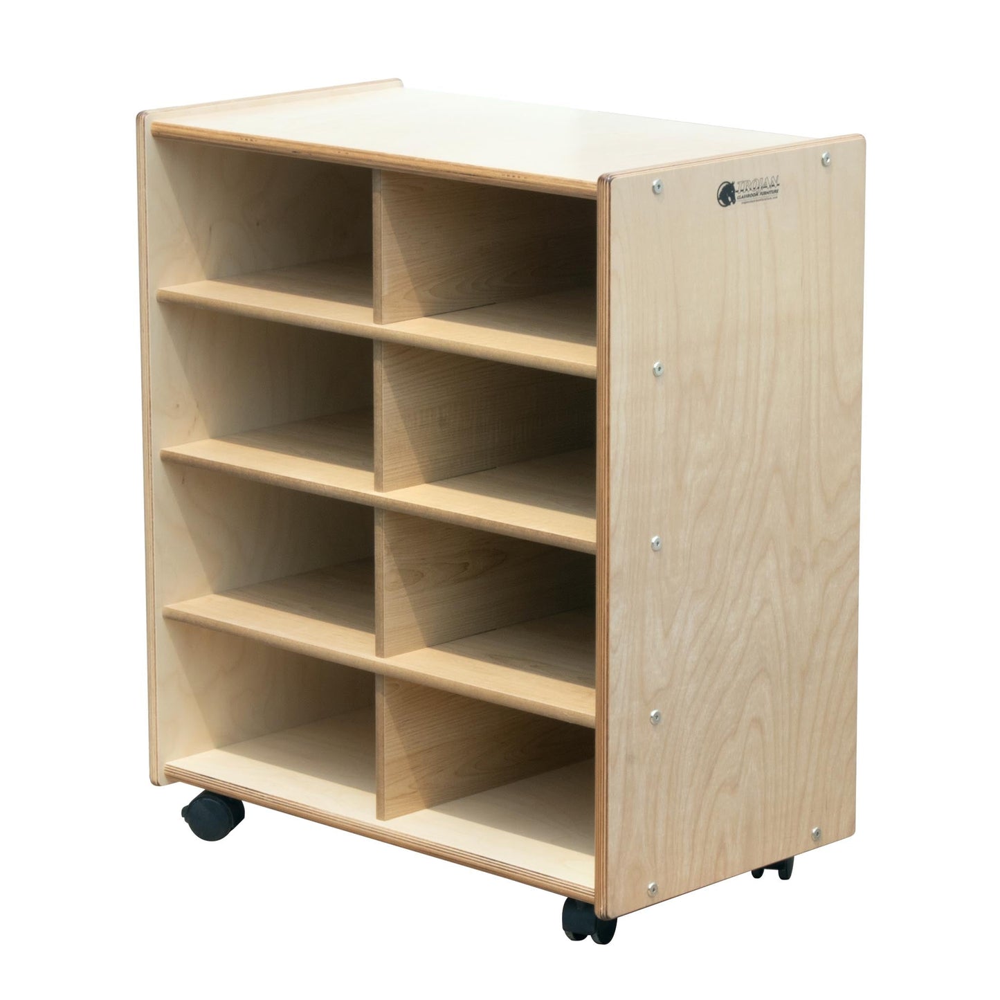 8 Large Bin Cubby Storage Unit (S382-08) - Made in Canada
