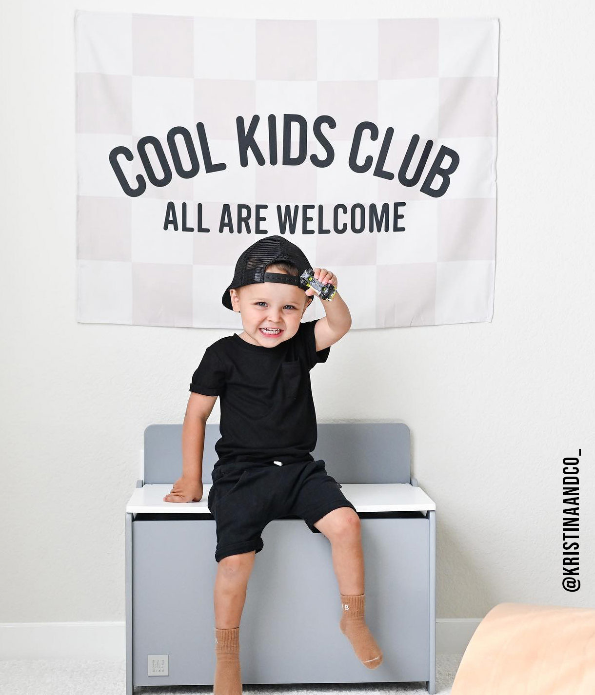 Bannière cool du club pour enfants