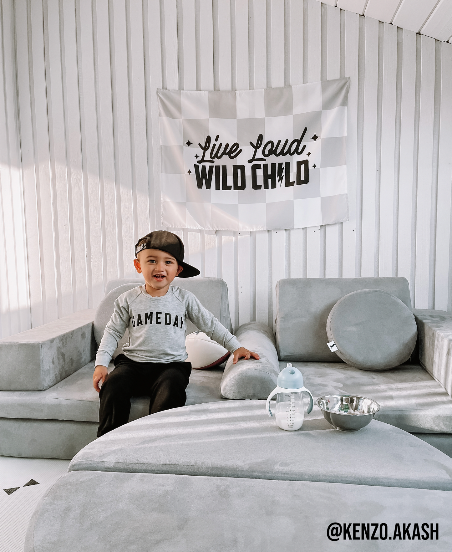 Live Loud Wild Child Banner