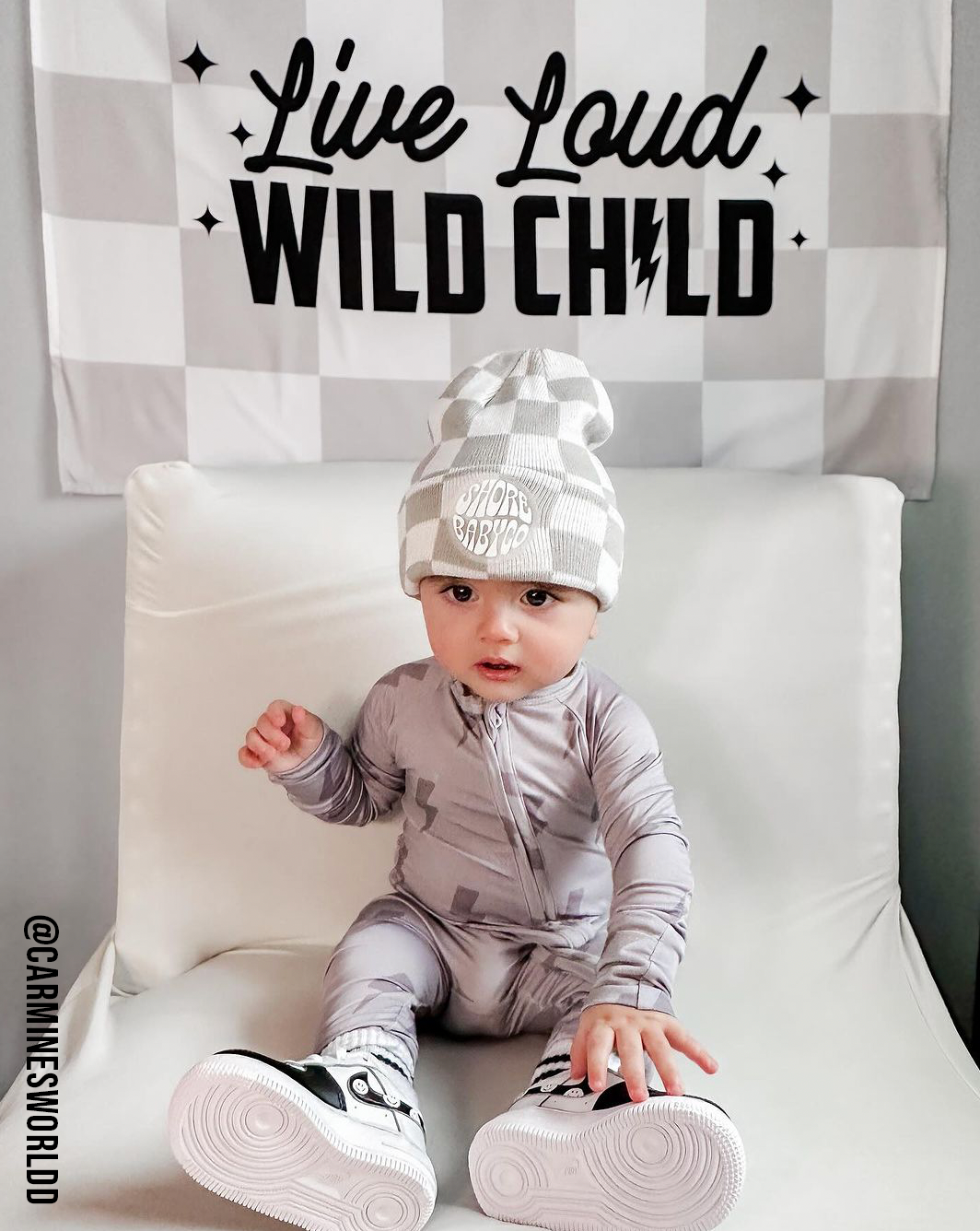 Live Loud Wild Child Banner