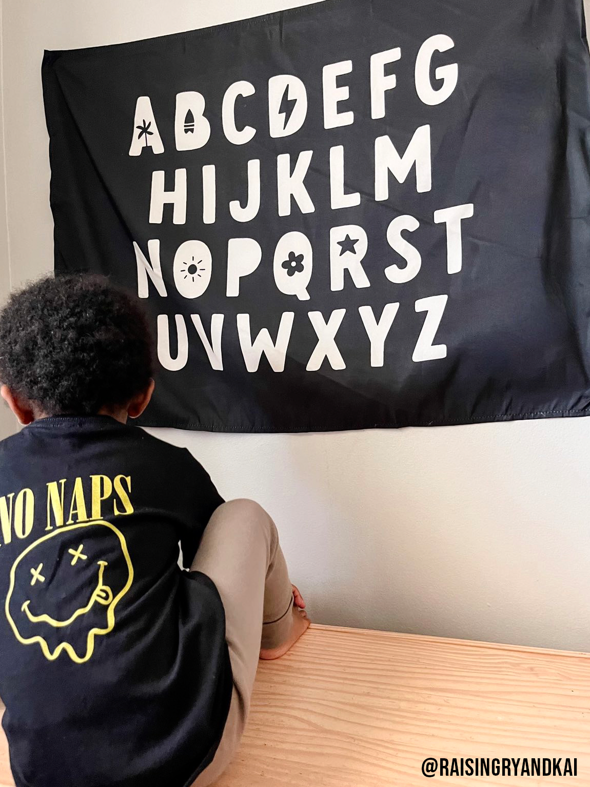 Alphabet ABC Banner (Black)