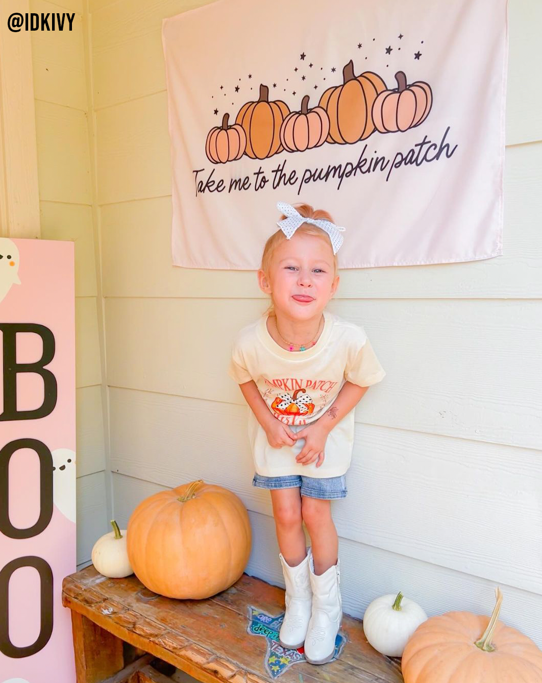 Take Me To The Pumpkin Patch Banner