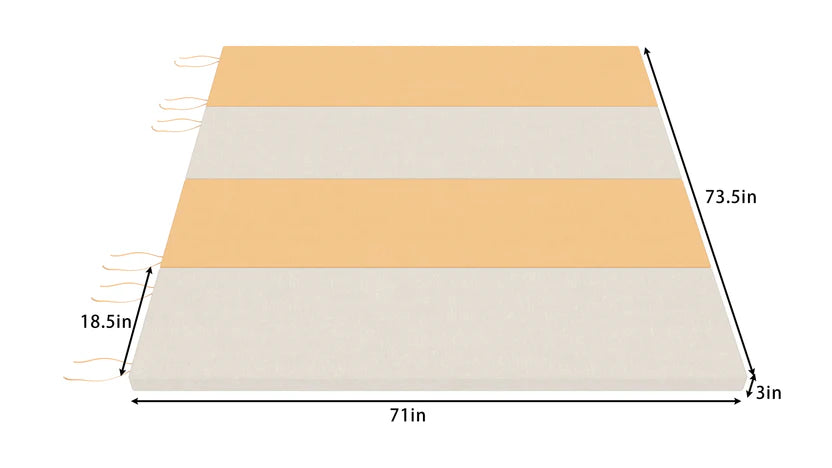 Walnut Playset Fall Mat by Avenlur