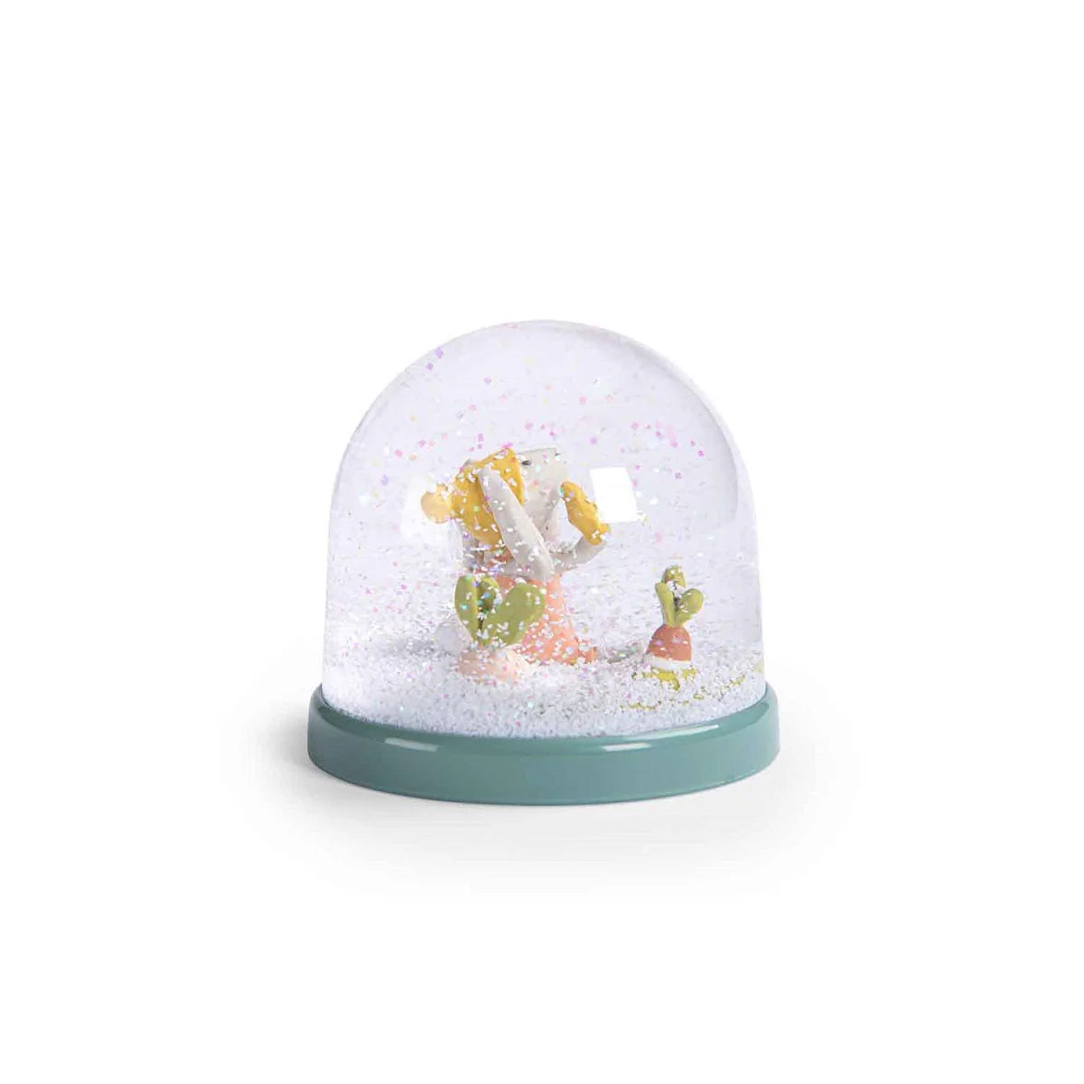 (NO BOX) Trois Petits Lapins Snow Globe – Moulin Roty