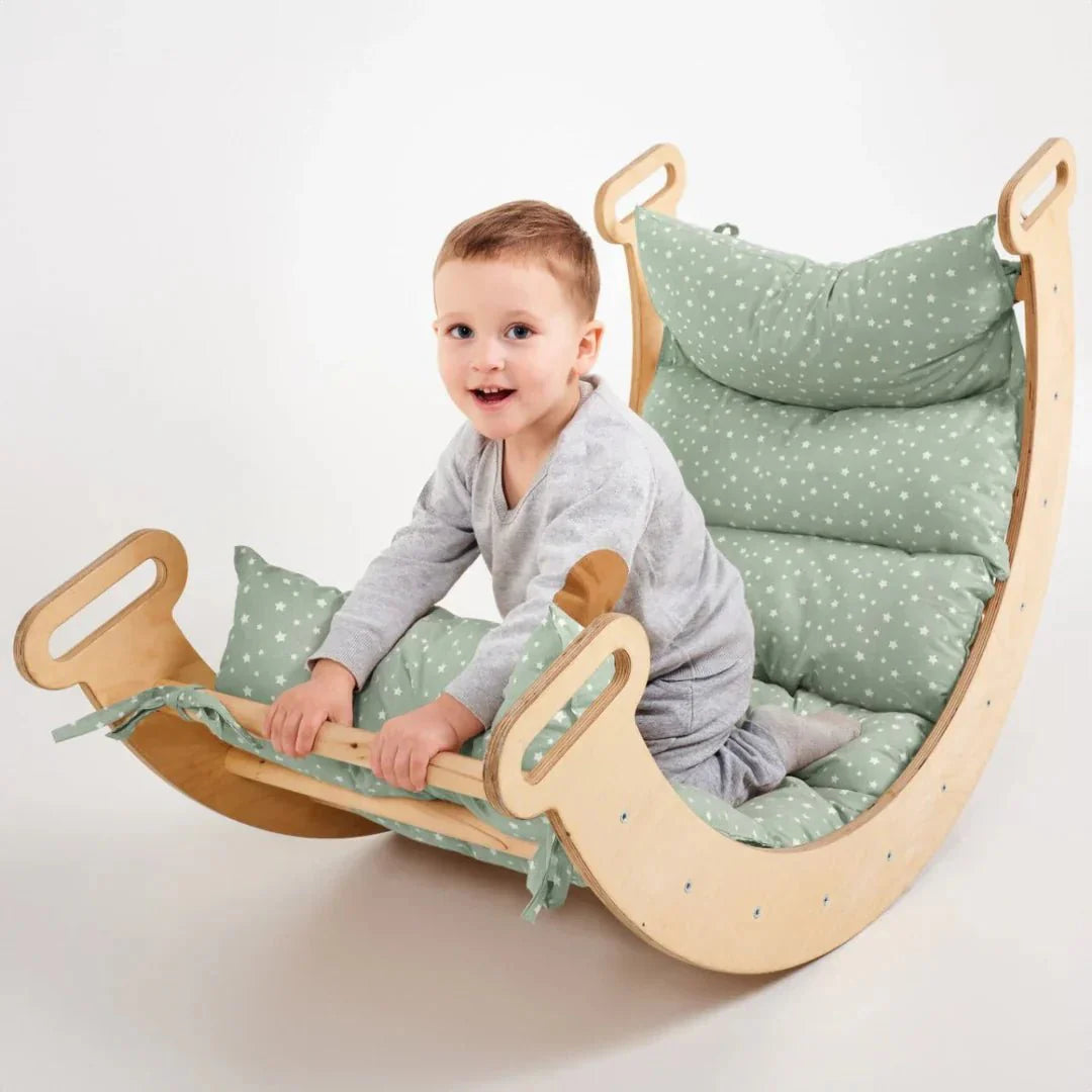 Cushion for Climbing Arch & Rocker Balance – Beige (Cushion Only)