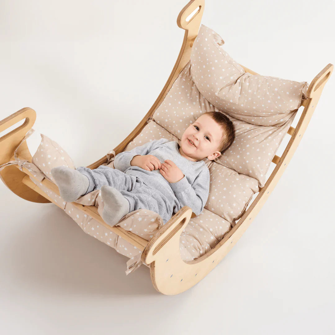 Cushion for Climbing Arch & Rocker Balance – Beige (Cushion Only)