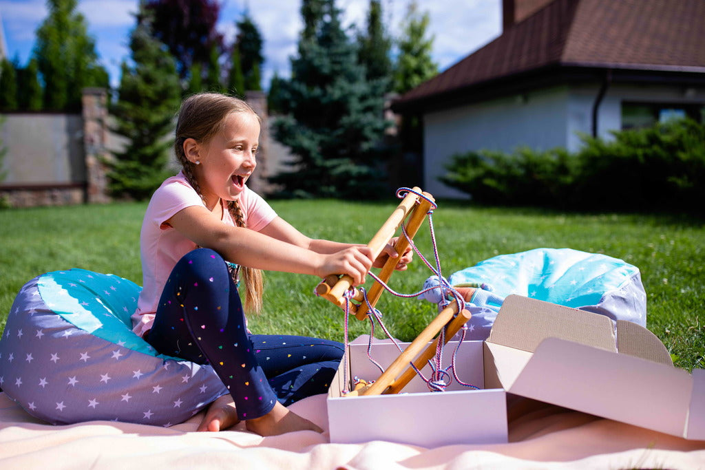 Échelle de corde triangulaire pour enfants