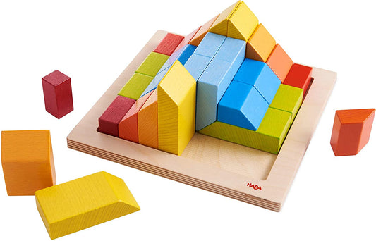 HABA 3-D Arranging - Creative Stones - Wood Wood Toys Canada's Favourite Montessori Toy Store