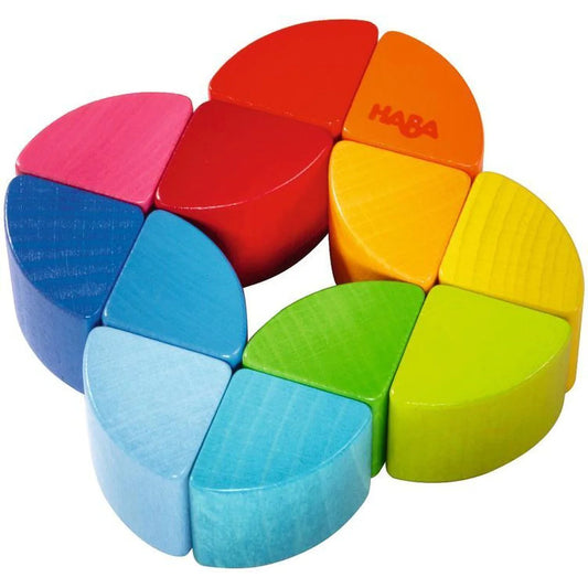 (OPEN BOX) HABA Rainbow Ring Clutching Toy