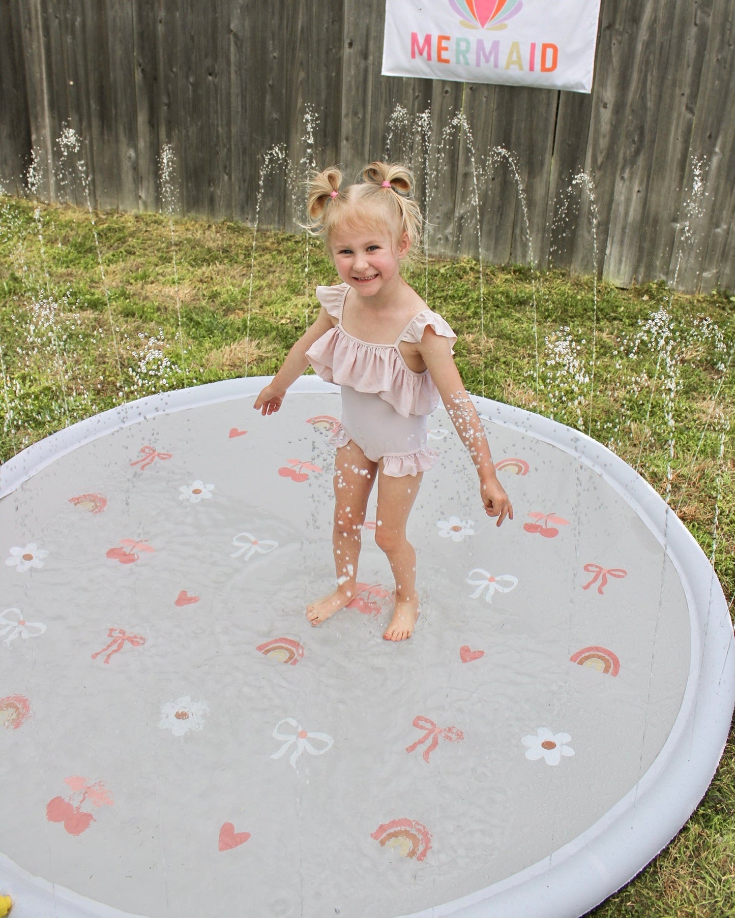 Sprinkler Splash Pad for Kids